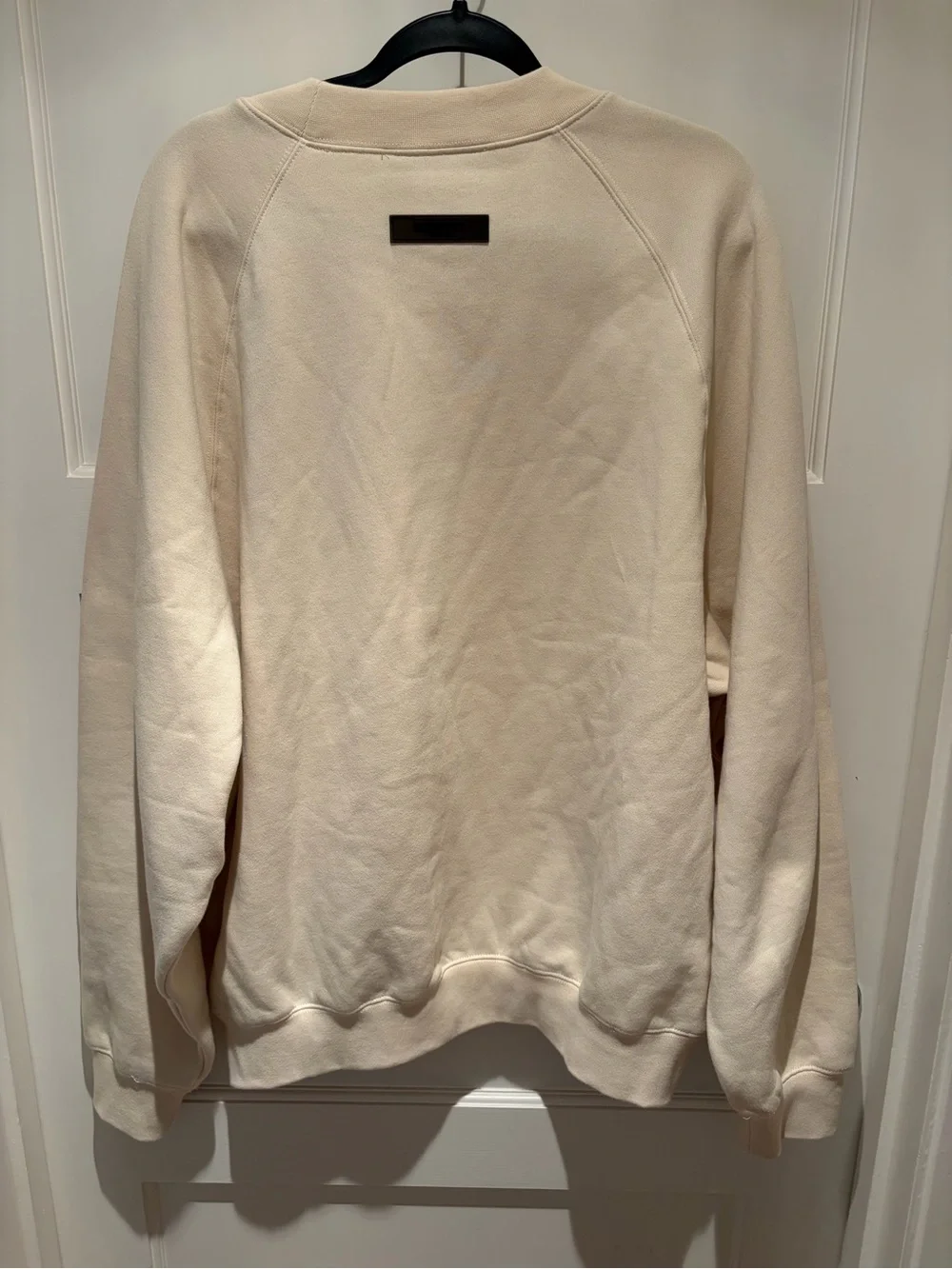 Fear of God Essentials Crewneck Cream Sweatshirt